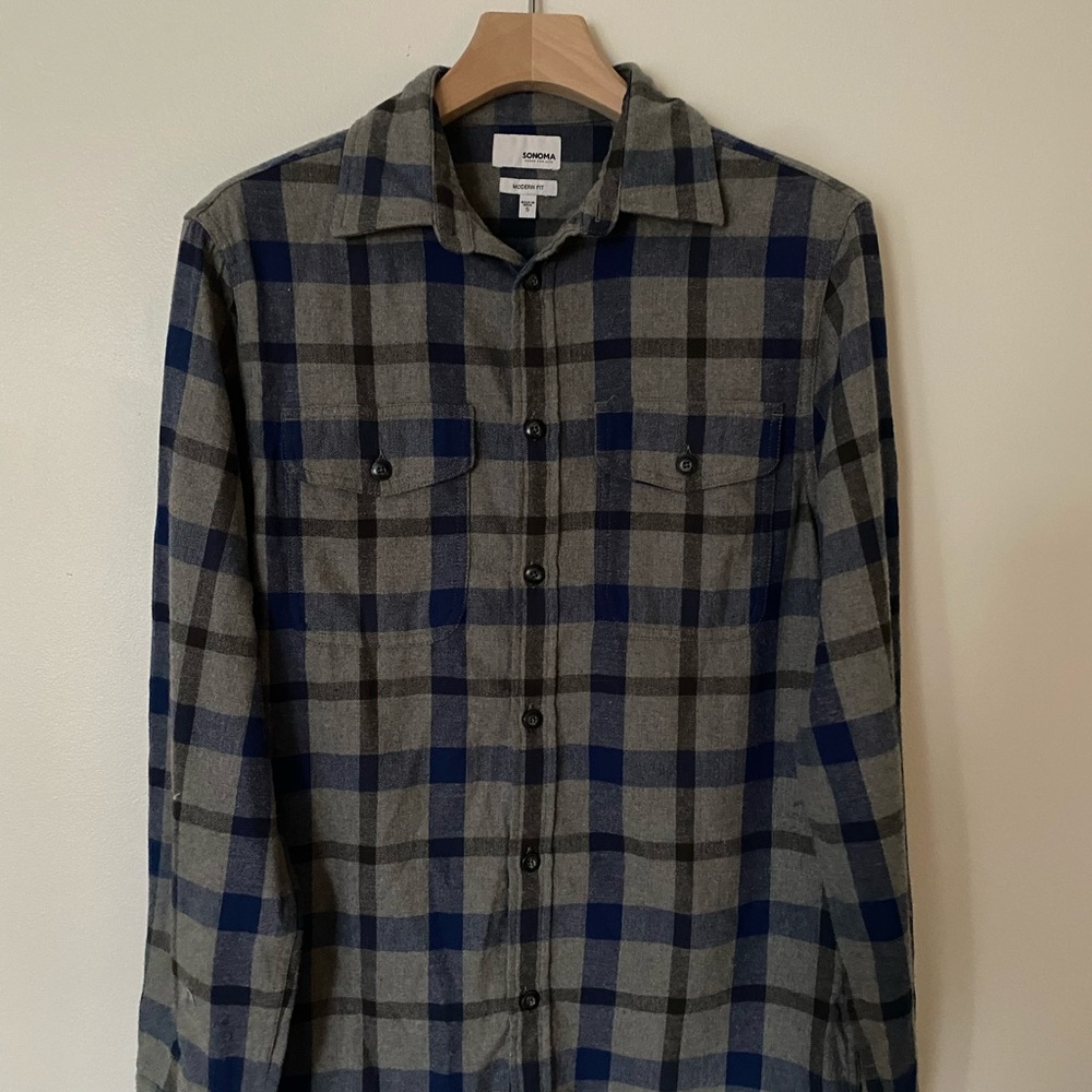 Sonoma Plaid Button-Up